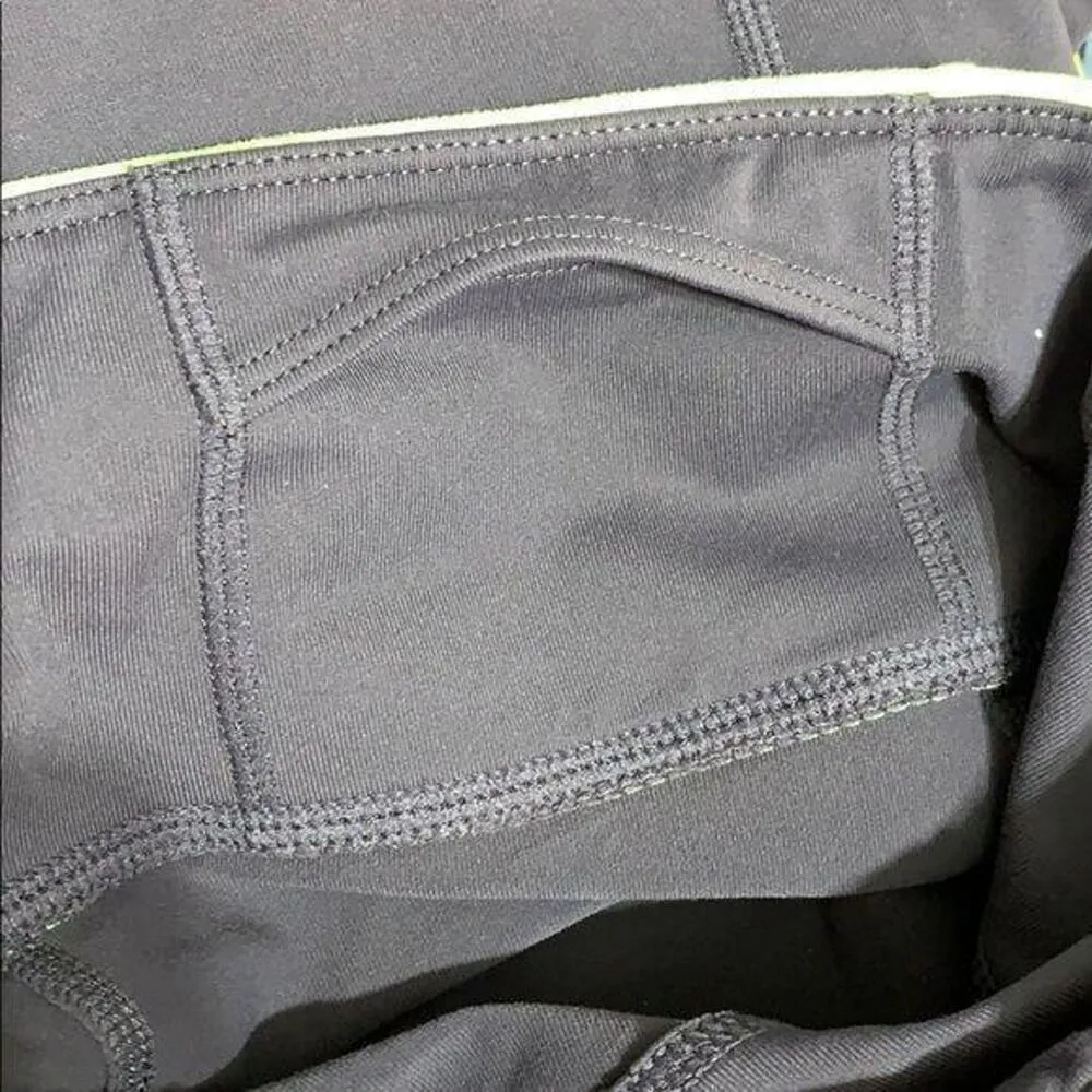 Athleta Womens Capri Pant Legging Athletic Running Workout Gray Green Small Tall - Image 7