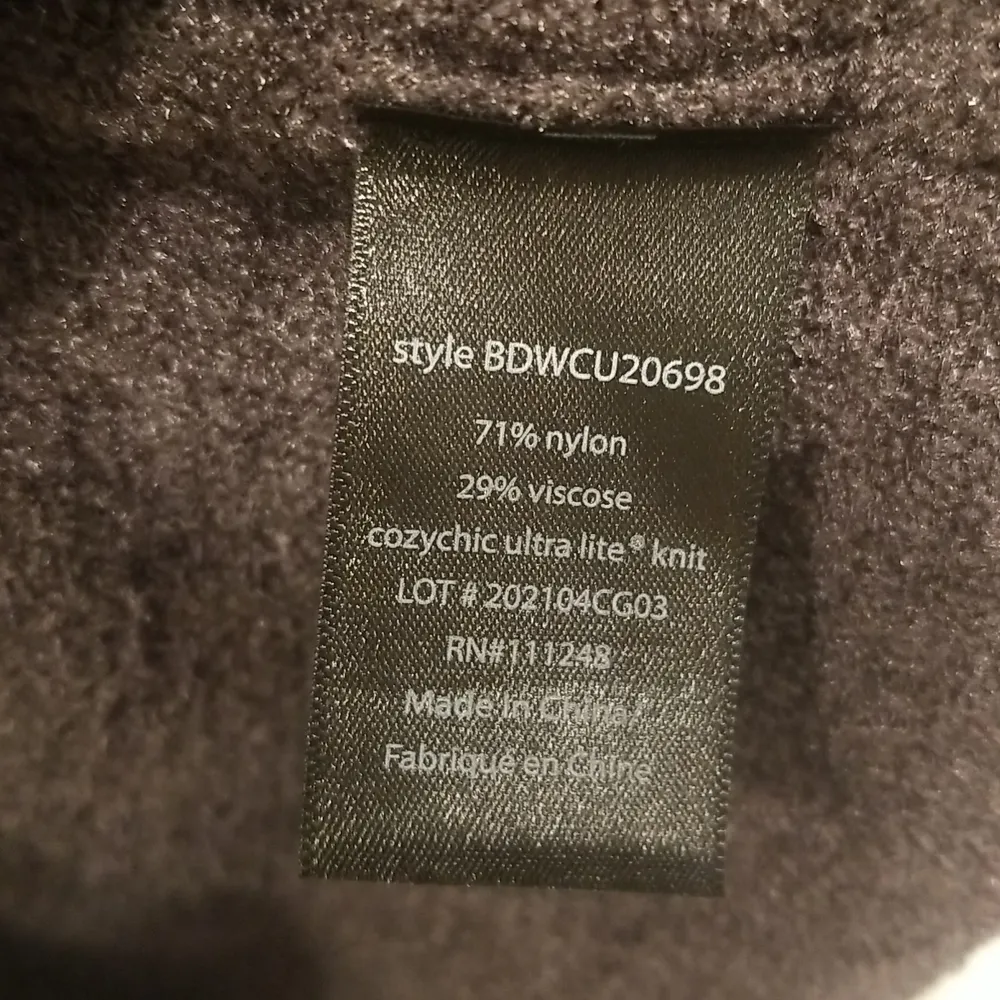 đź’•BAREFOOT DREAMSđź’• CozyChic Drape Rib Cardigan Ultra Lite Carbon Gray M NWT - Image 14