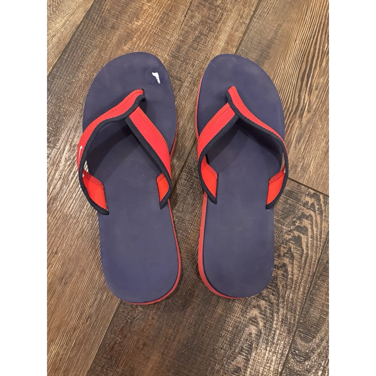 Nike Celso 314870 Thong Sandals Flip Flops Women’s Sz 8 Navy Blue - Image 2