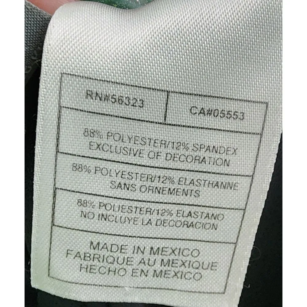 Nike Athletic Capri Pants Black Workout Running Yoga Activewear Small - Image 4