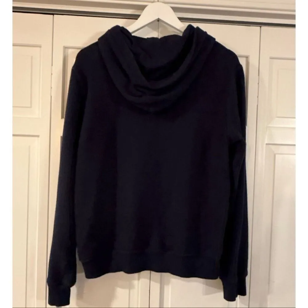 Polo Ralph Lauren Vintage blue logo hoodie sweatshirt - Image 8