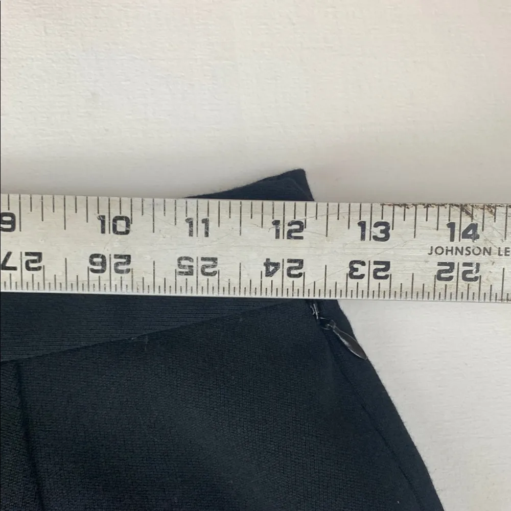 Ralph Lauren women's size 6 small purple label black wool pencil skirt straight - Image 7