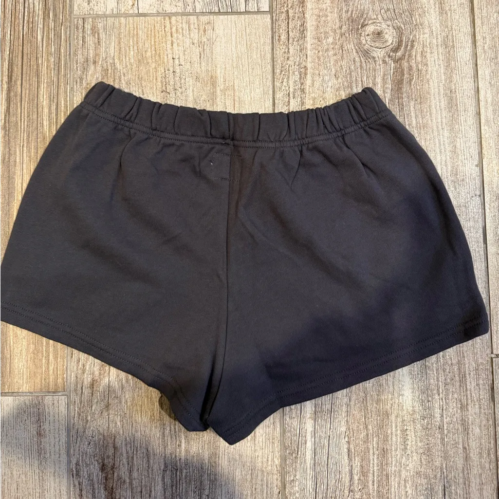 NIA Charcoal Grey Lounge Shorts Gray - Image 4