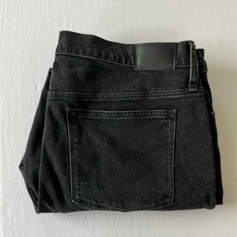 Madewell Tomboy Straight Jeans in Lunar Wash Size 33 NWT - Image 15