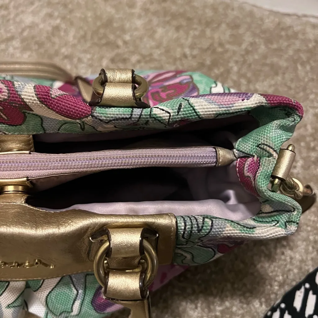 COACH ASHLEY Iris floral limited edition shoulder bag - Image 13