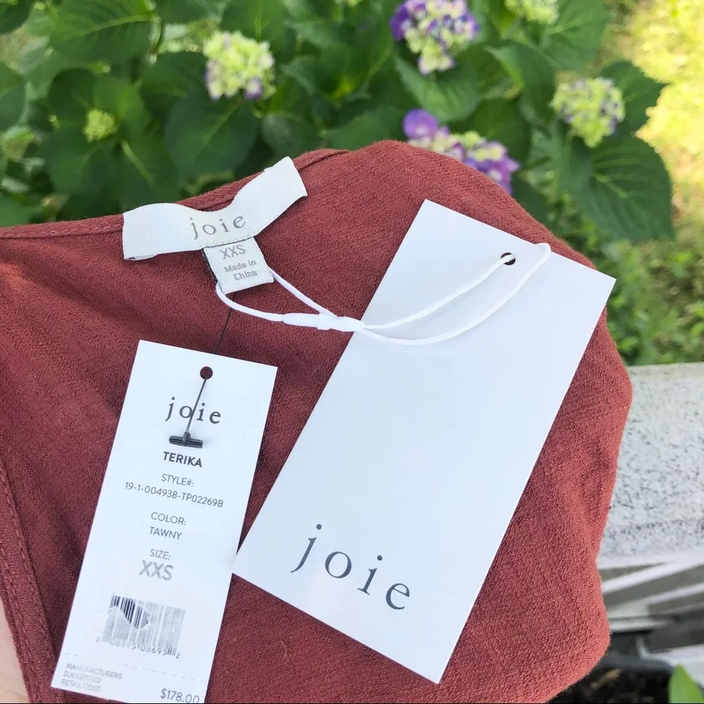 NWT Joie Terika Tie Front Tank - Image 5