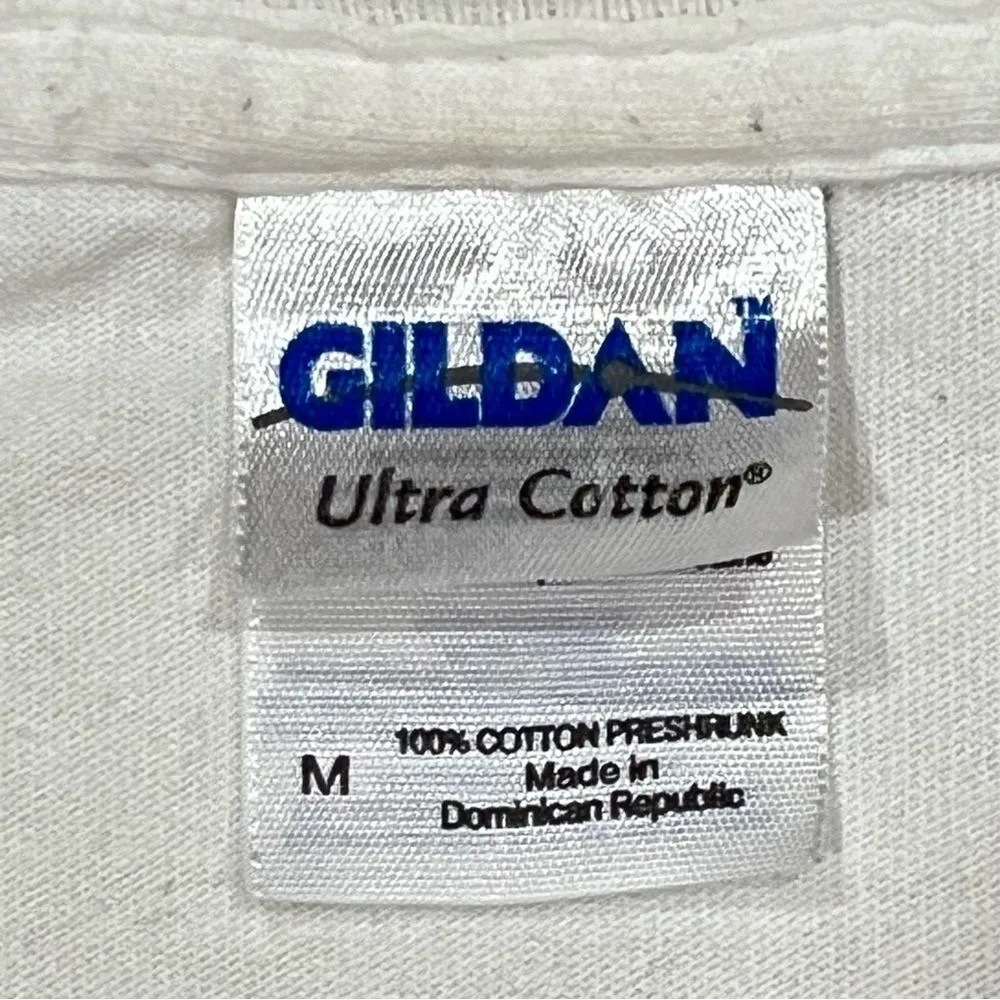 Co-Edikit White Camping Let It Glow Graphic Shirt Medium - Image 7