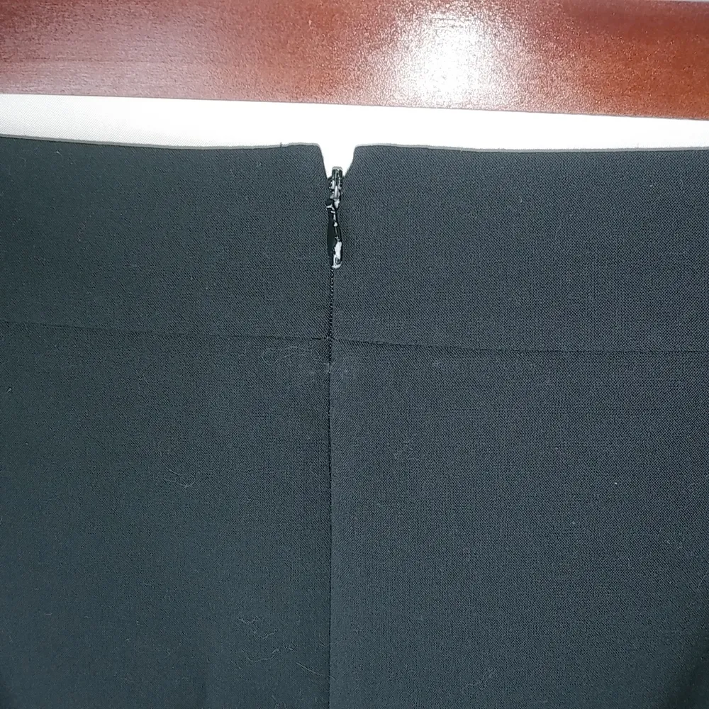 Calvin Klein 12 34 Black Lined Pencil Skirt Funeral - Image 4
