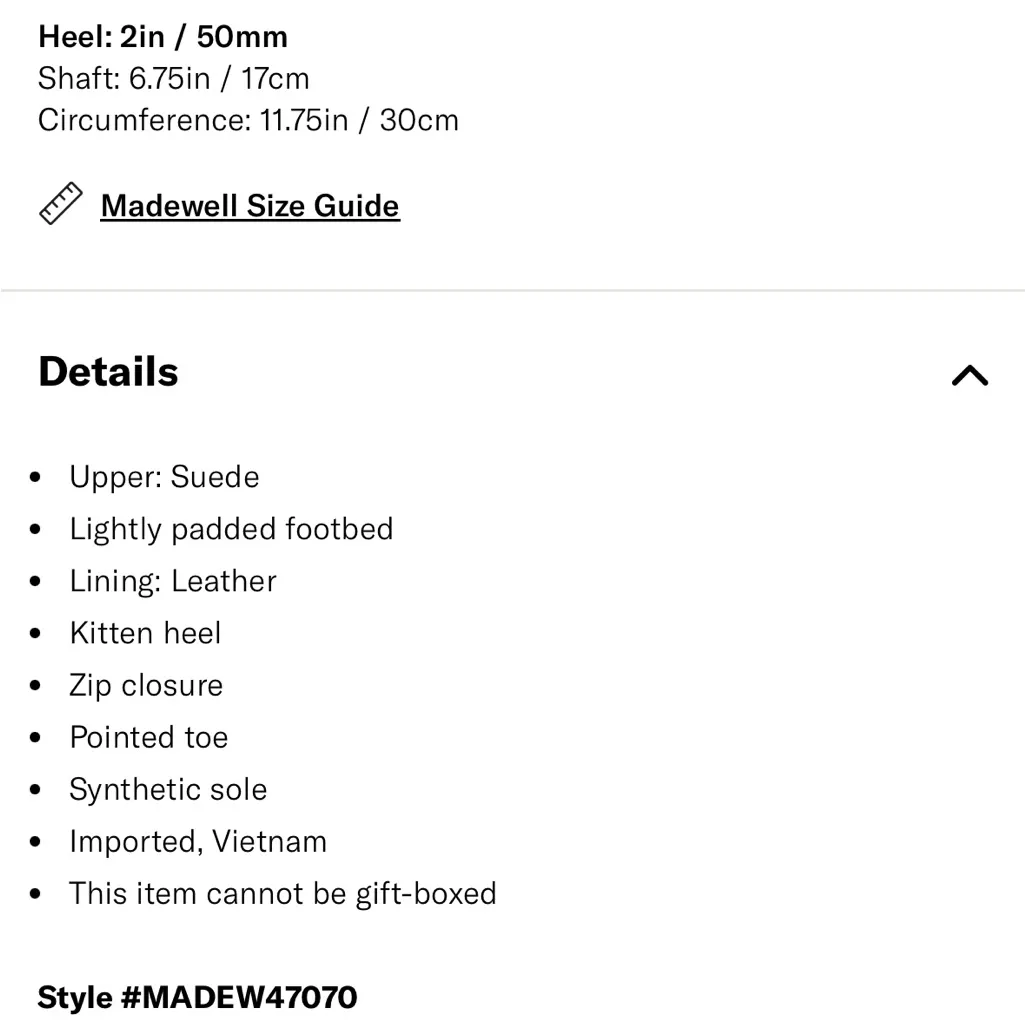 Madewell The Dimes Kitten Heel Boots in Suede Turkish Coffee Brown - Image 12