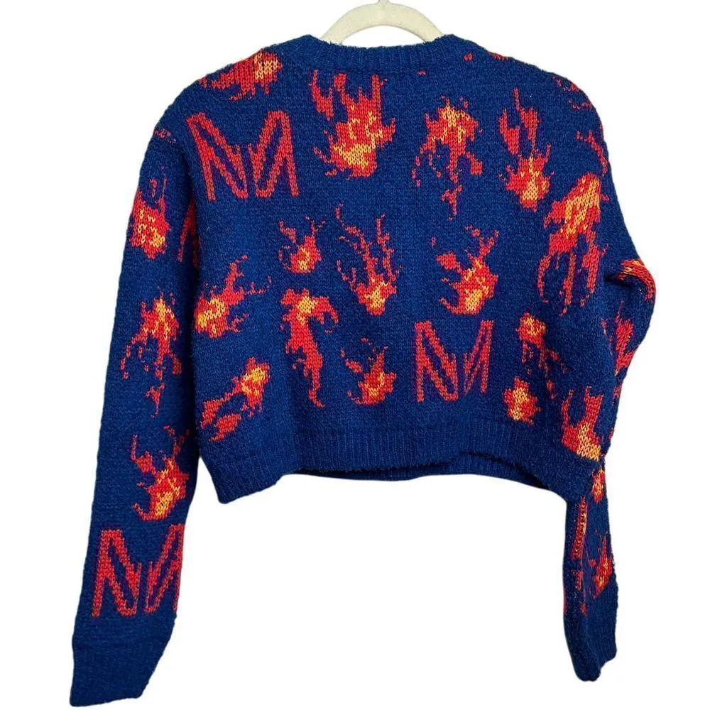 Marcell Von Berlin Blue Pullover Sweater NWT Sz. 4 - Image 8