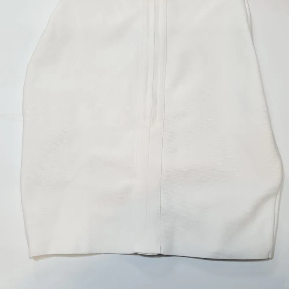 Superdown Ramona Bustier Dress in White Small - Image 7