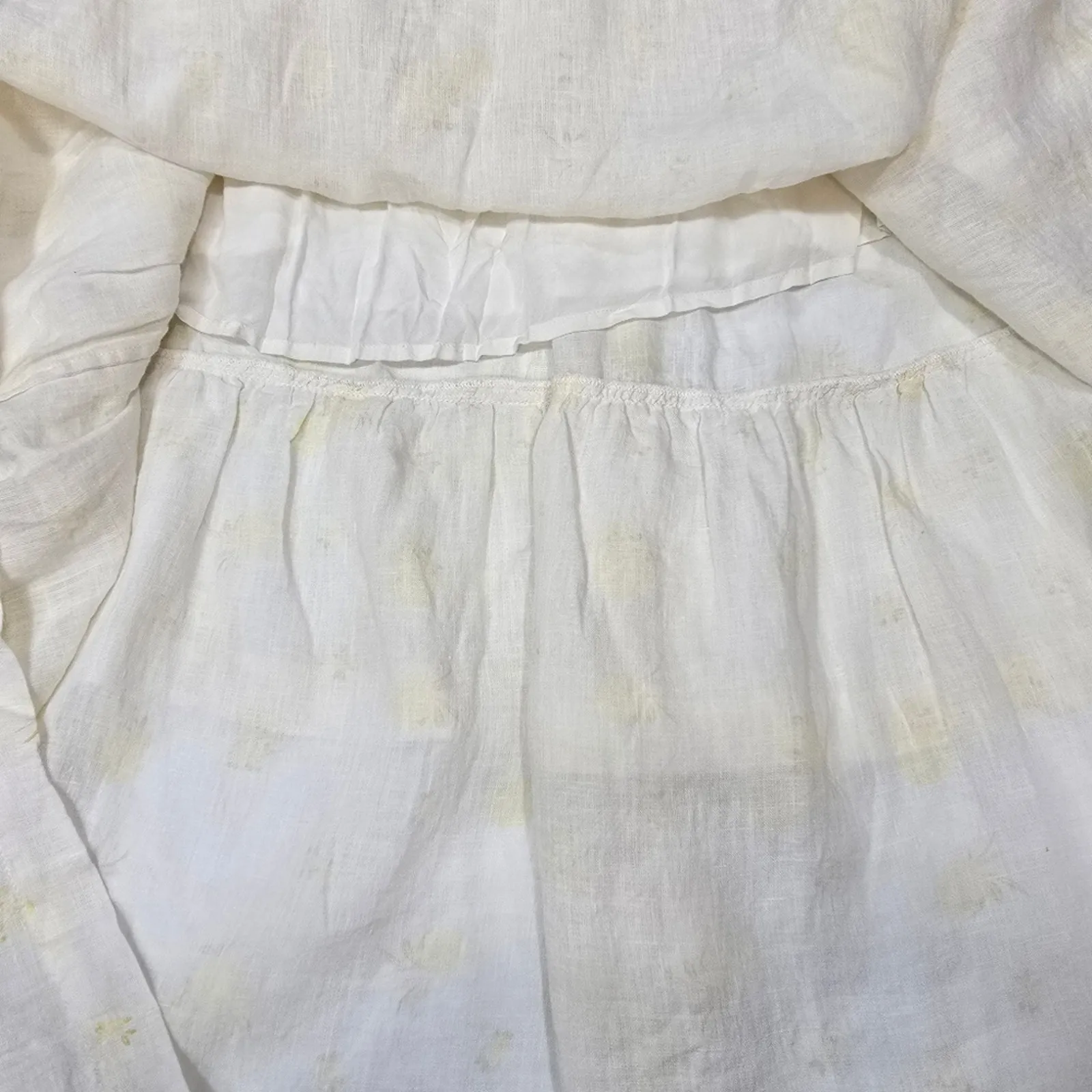 Tularosa Arlo Dress in Faded Yellow Floral XL - Image 7