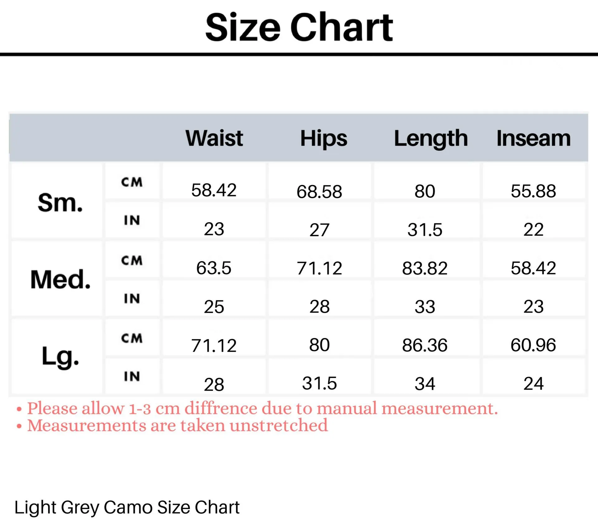 Med. Light Gray Seamless Camo Leggings - Image 9