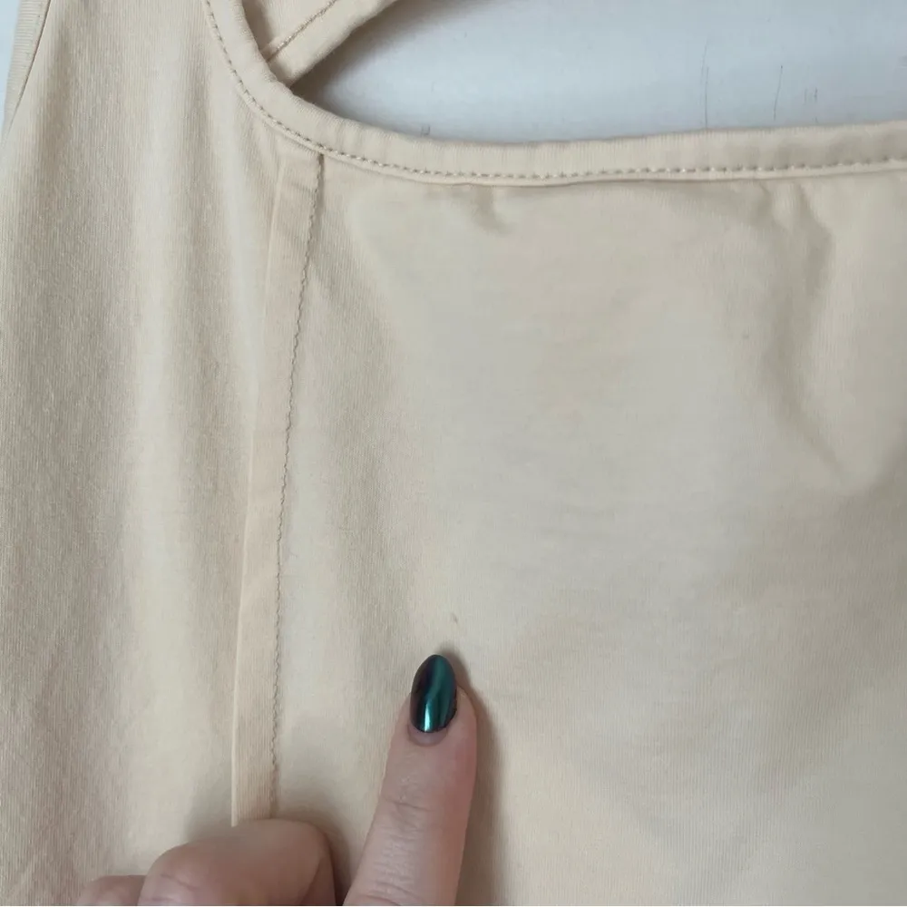 Alya Cream Cut Out Midi Dress 10 - Image 8