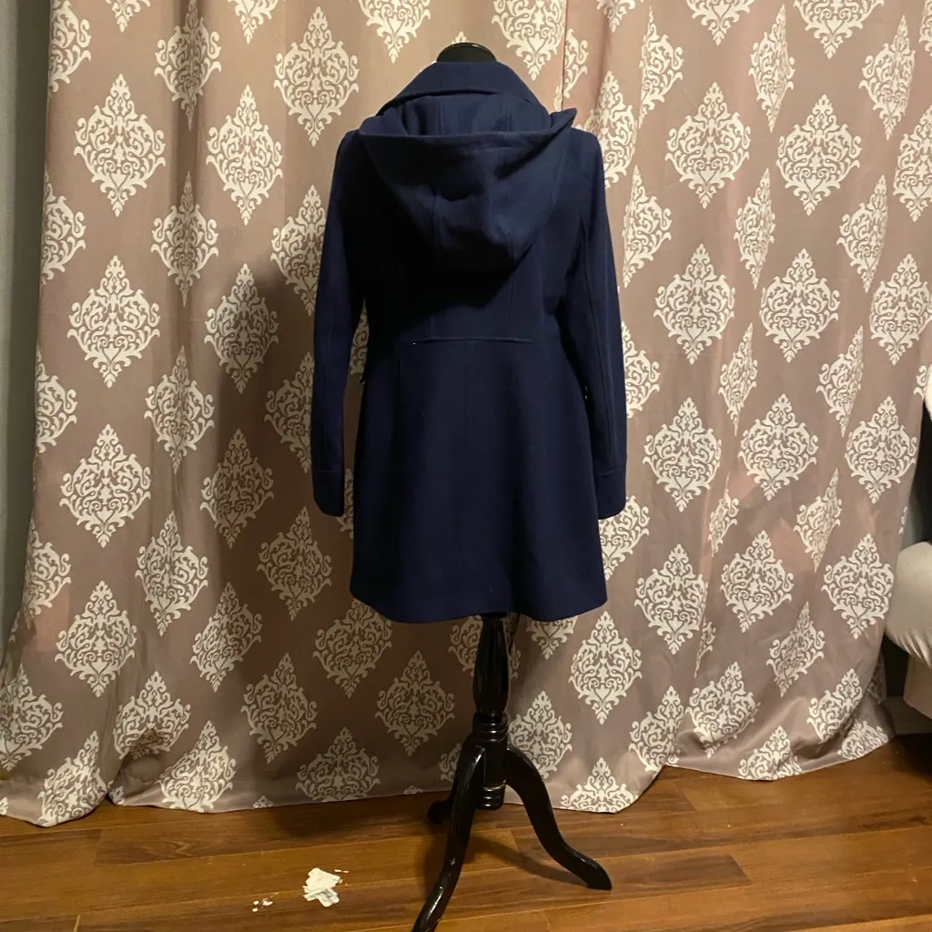 Michael Kors  elegant Navy Women's Coat size 4 - Image 5
