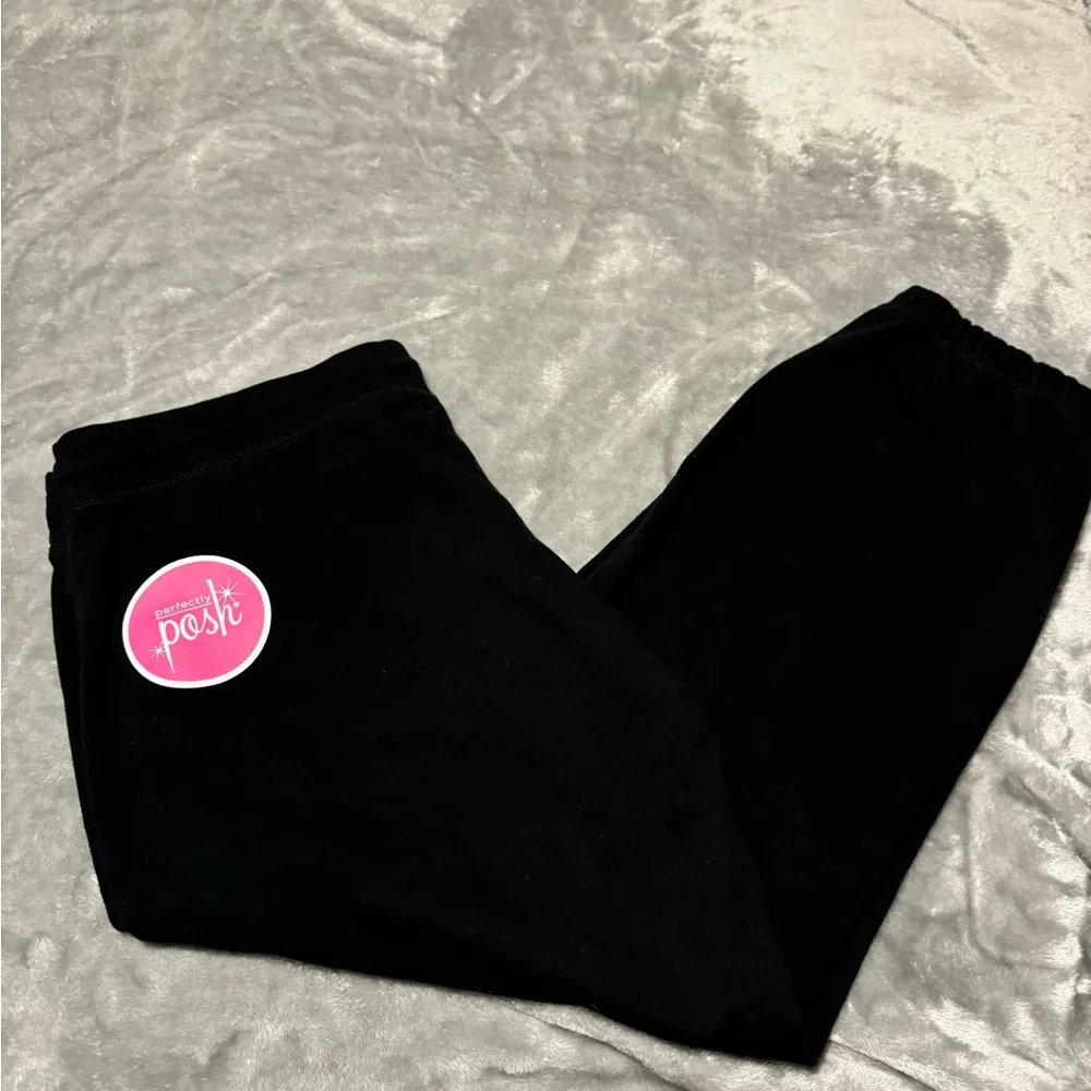 Perfectly Posh Black Joggers - Image 2