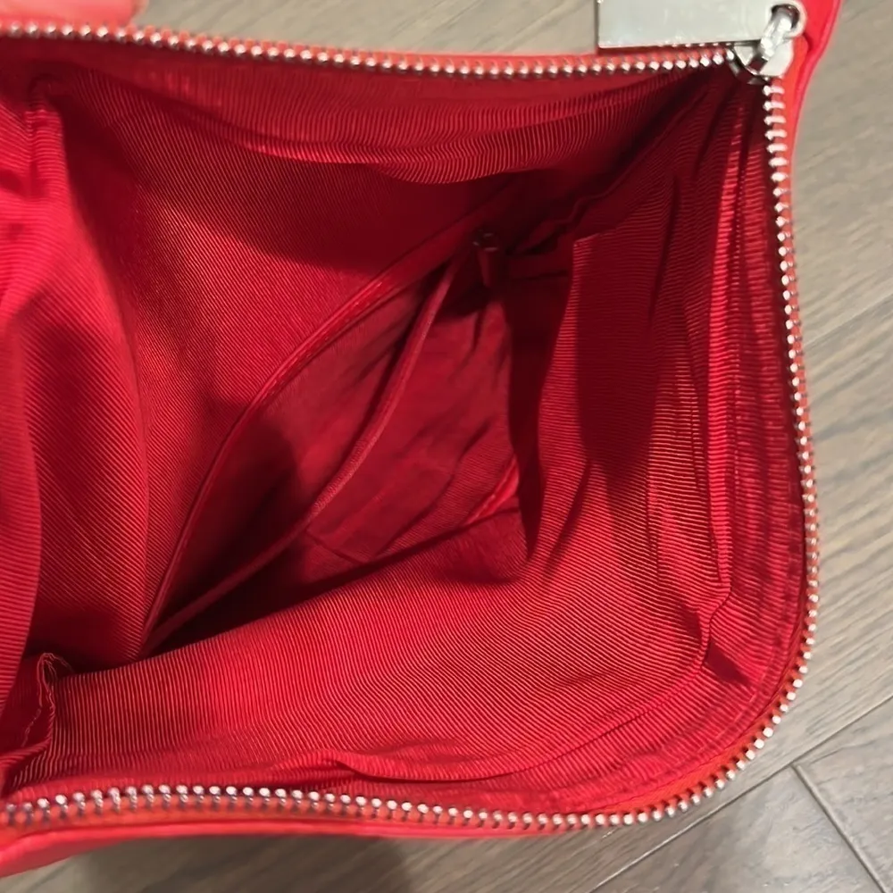 Express "Leather" Foldover Bag - Image 4