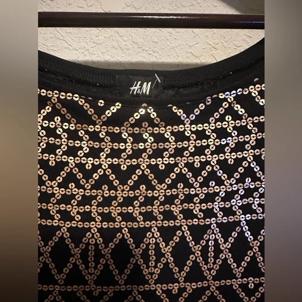 H&M Sequin‎ Dress Size Large - Image 5
