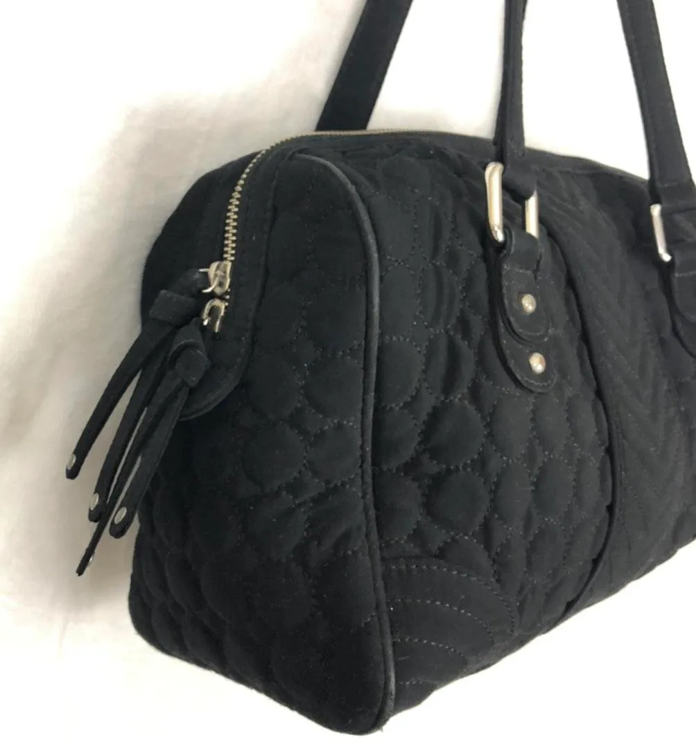 Vera Bradley Baroque Pattern Black Purse - Image 4