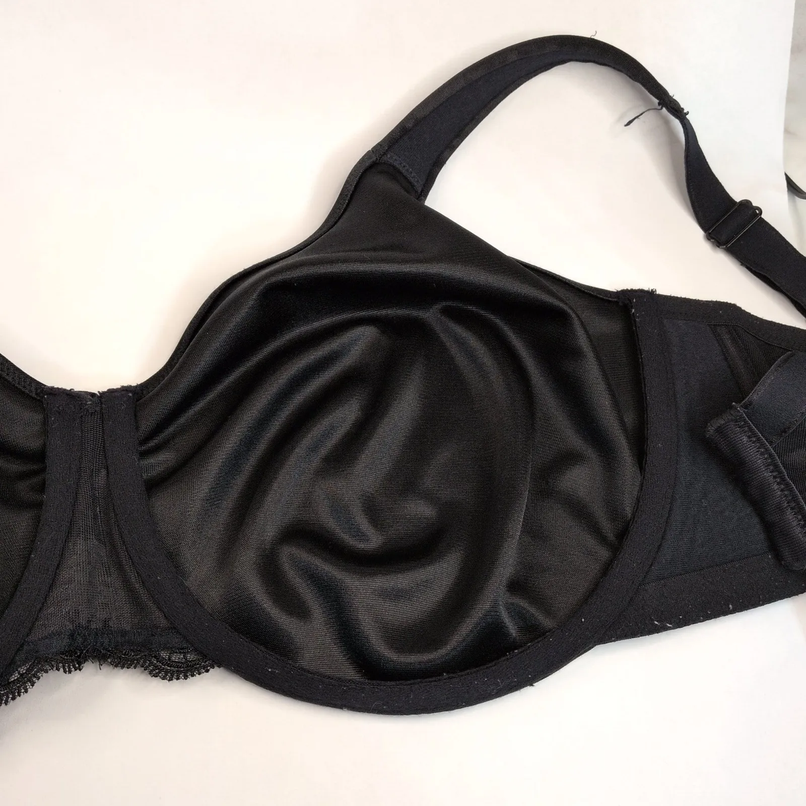 Soma Sensuous Sides Minimizer Bra‎ Black 38G Full Coverage Underwire - Image 5