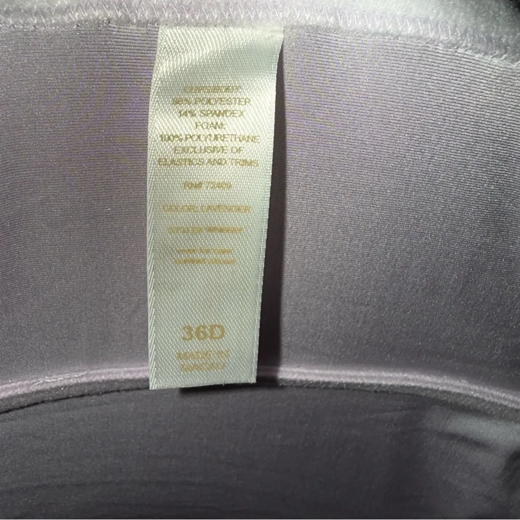 Fairy Milkmaid Lavender Lace Mesh Boned Padded Bustier Top‎ Lingerie Camisole Purple Size undefined - Image 9