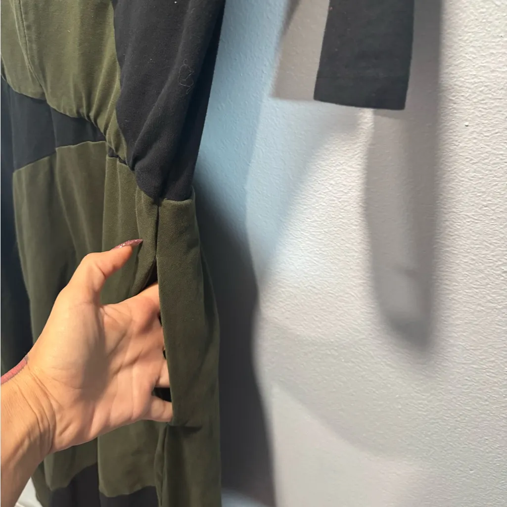 eshakti Colorblock Cotton Jersey Dress - Image 8