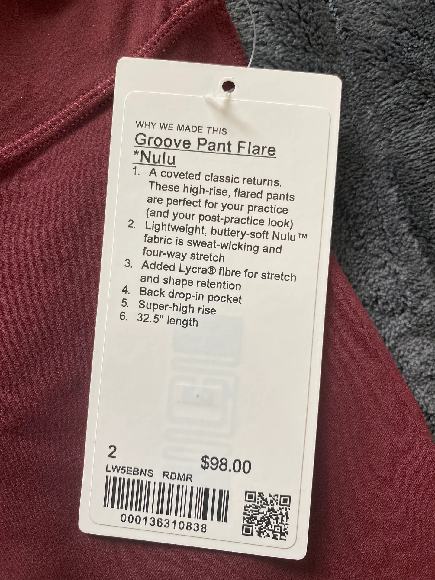 Lululemon Groove Pant - Image 2