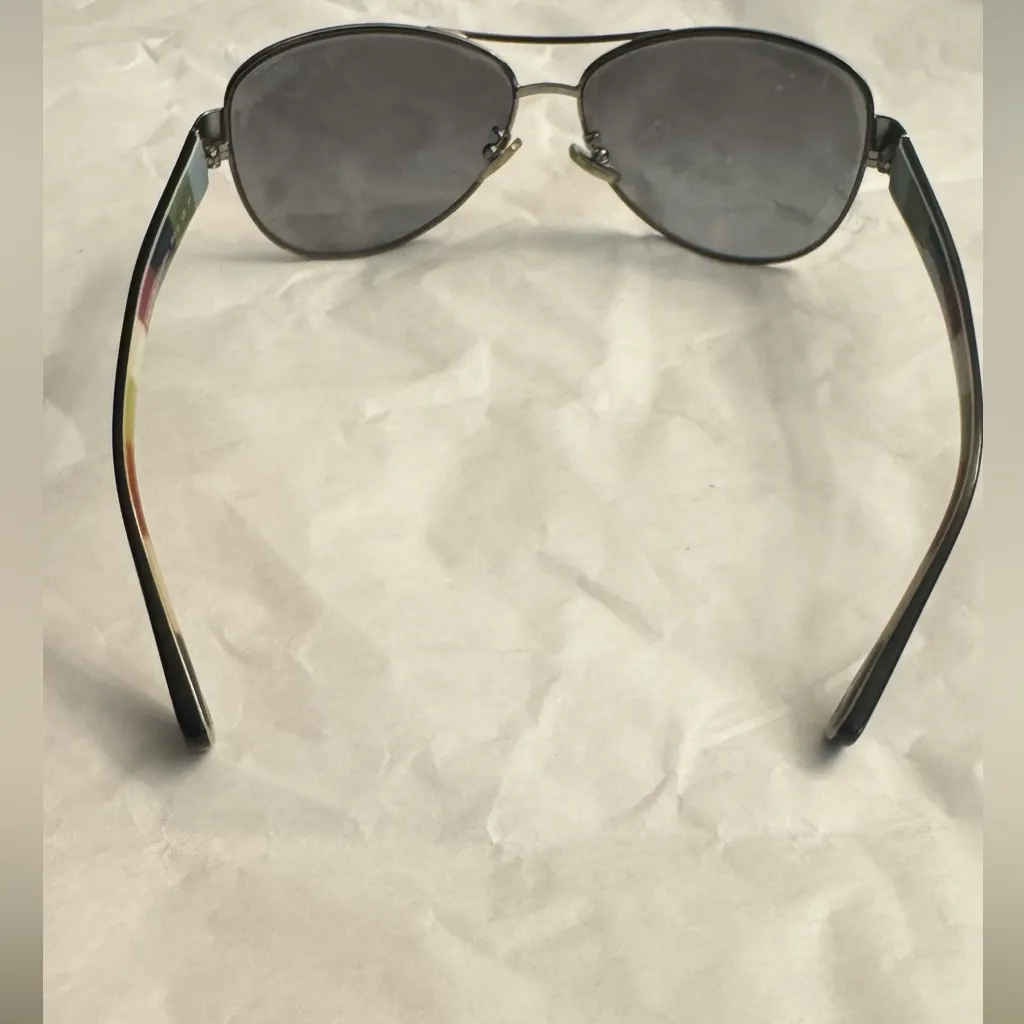 Coach Silver Aviator Sunglasses - Image 7