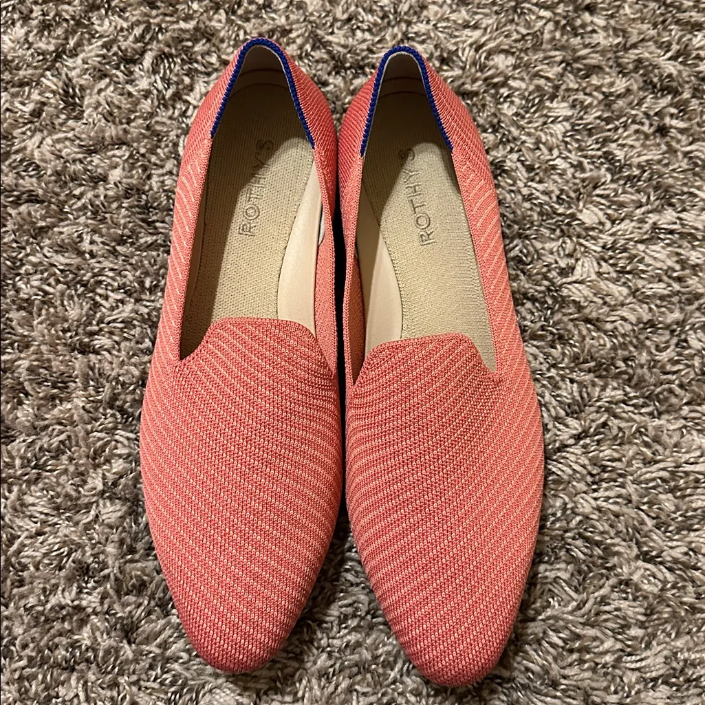 Rothy’s Almond Loafer Grapefruit Color Size 9.5 - Image 2