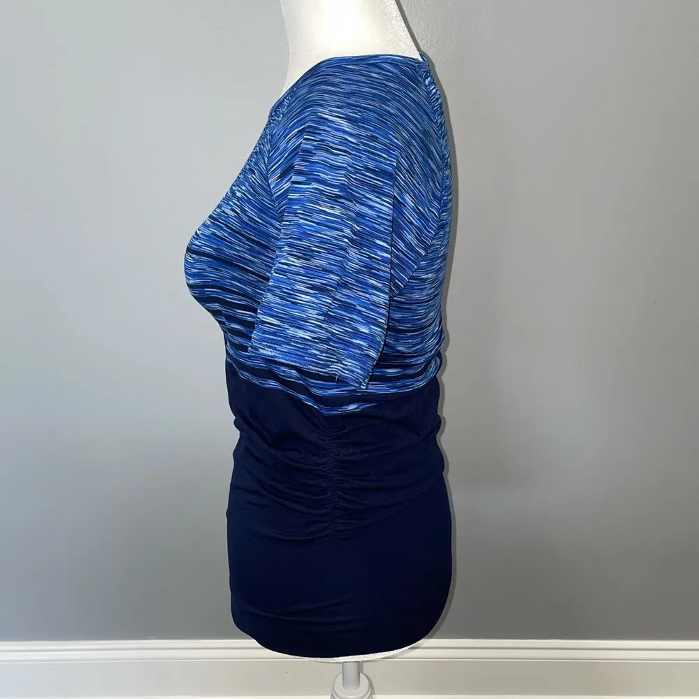 ATHLETA Finish Fast Spacedye Workout Tee Size XS - Image 3