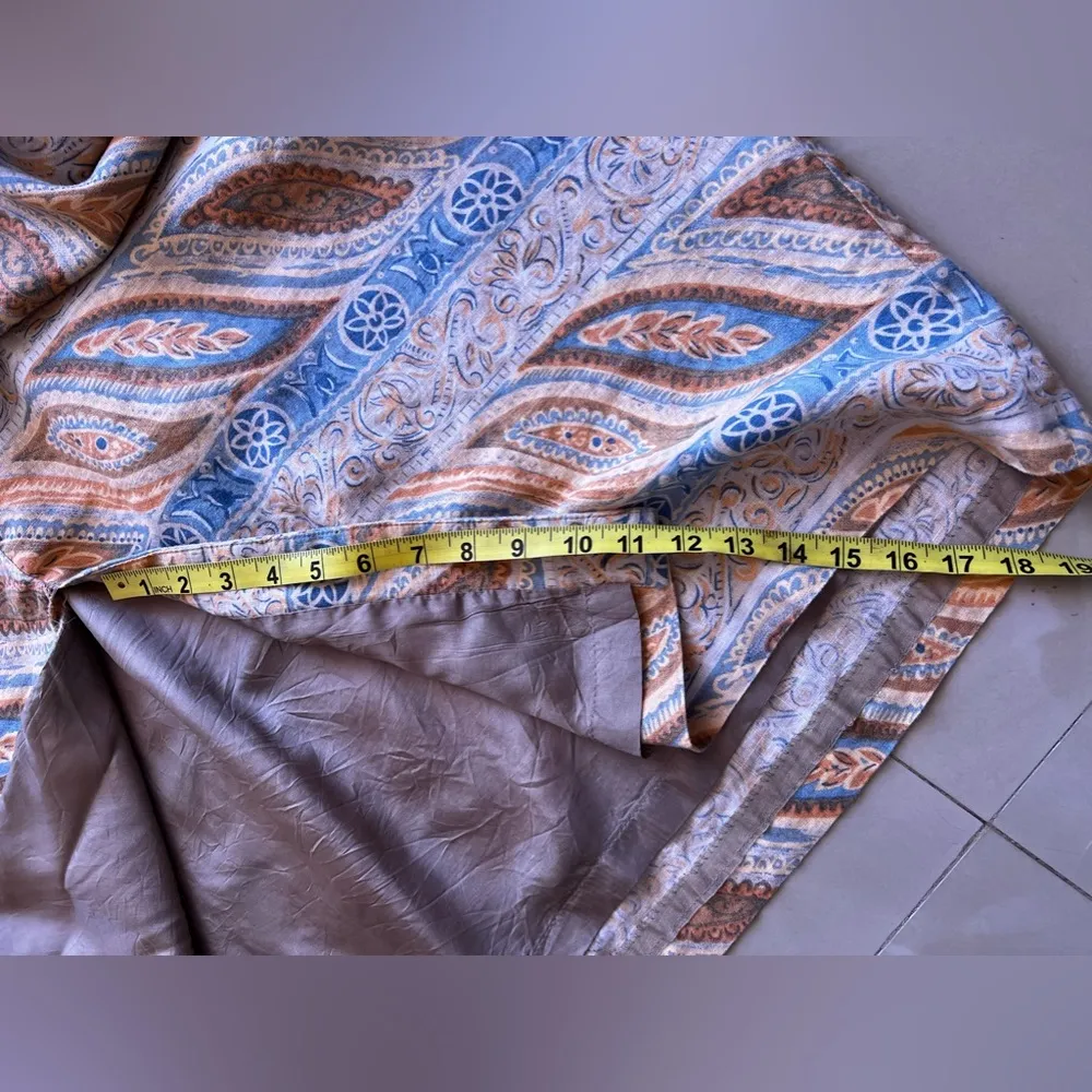 CHARTER CLUB Skirt 20W Vintage Y2K Cottagecore Prairiecore Floral Maxi Pencil - Image 9