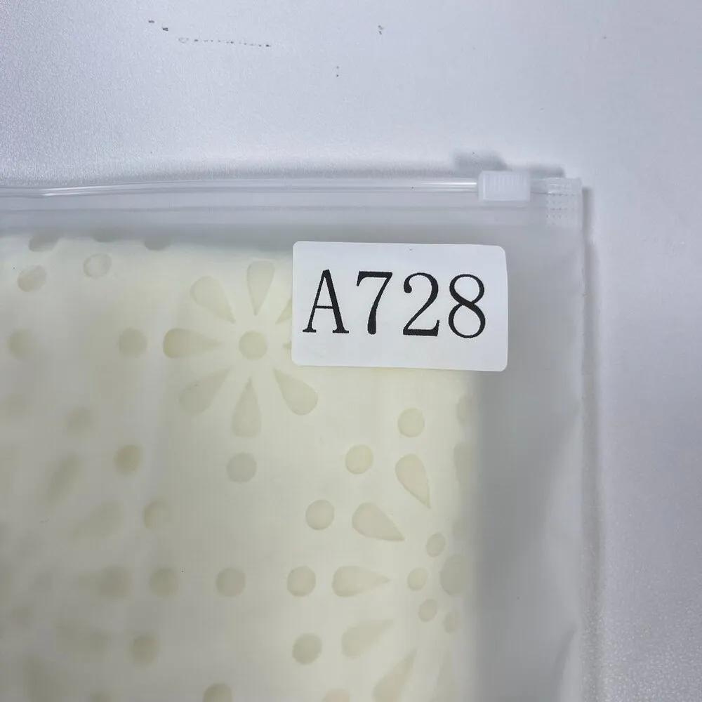 $428 NWOT See by Chloé Cream Eyelet Top Lasercut Perforated Blouse Size 40/US 6 - Image 10