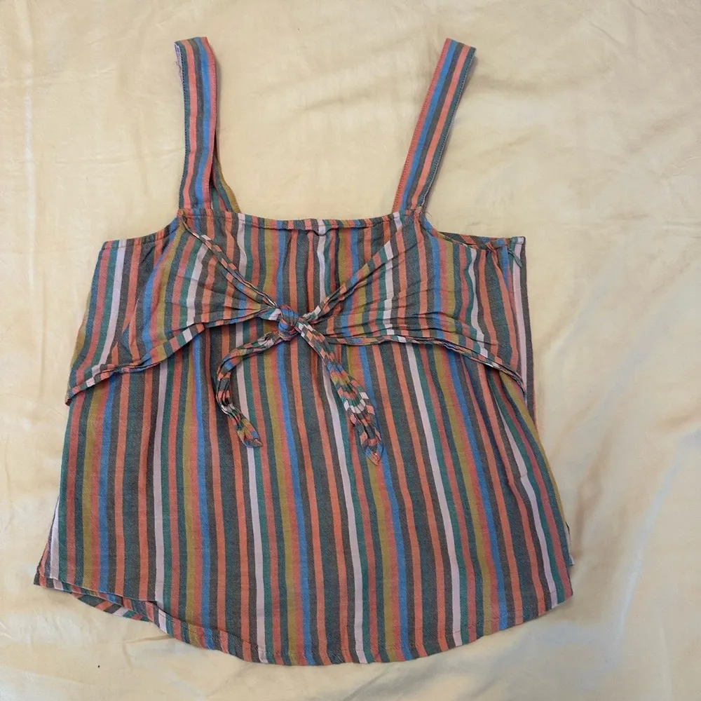 Rainbow Stripe Tank Top - Image 3