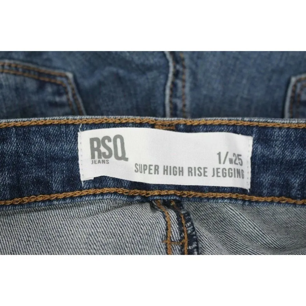 ladies RSQ jeans super high rise jegging size 1/w25 - Image 7