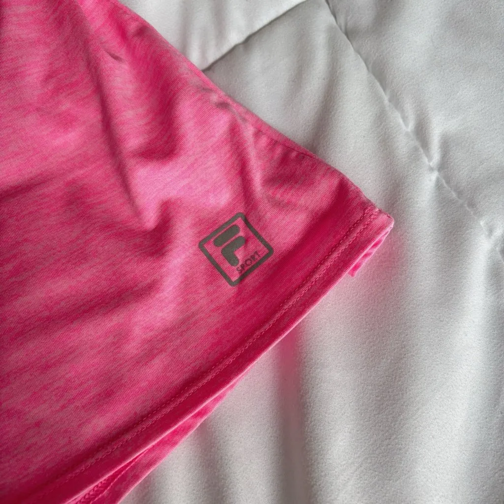 Fila Sport Performance Tank Top Pink Womens Small Breathable Yoga Tennis Gym - Image 2