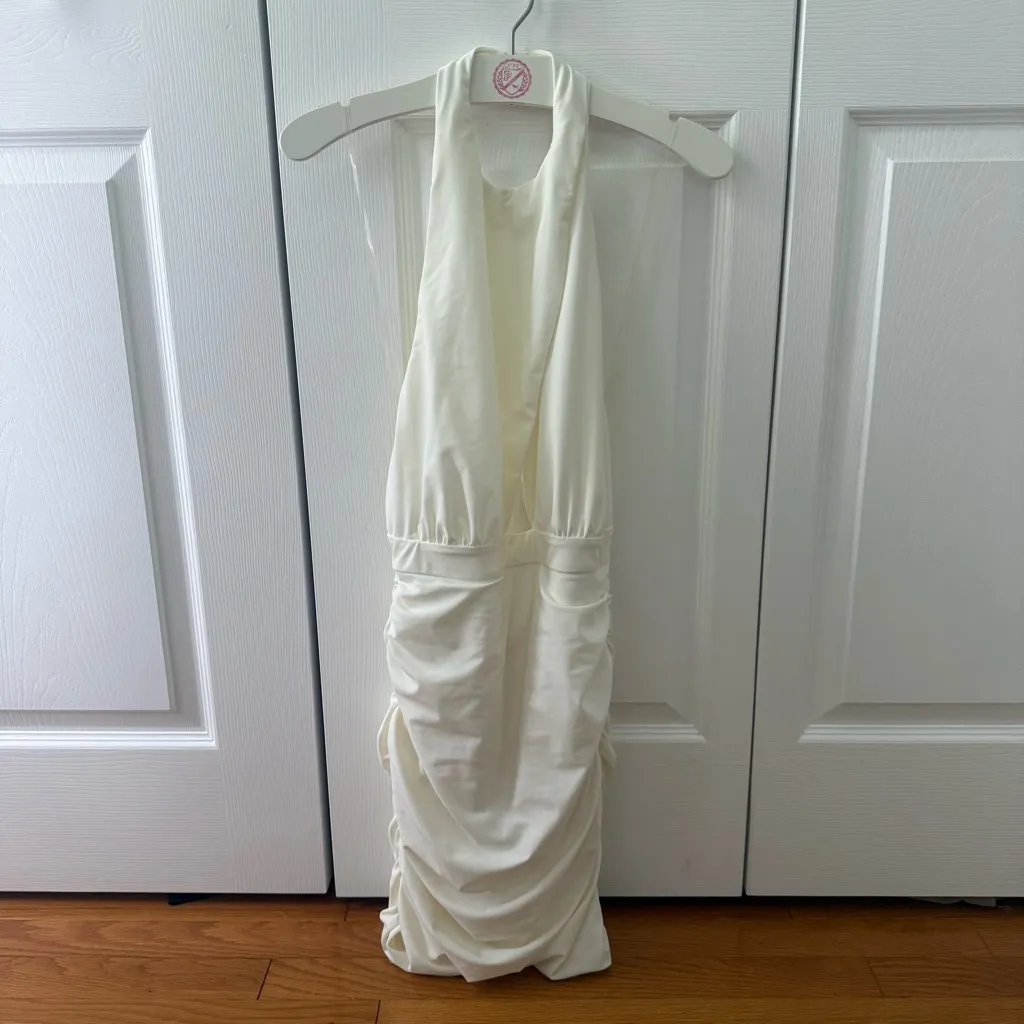 Urban Outfitters Tiger Mist Not Your Girl Dress in White - Image 2