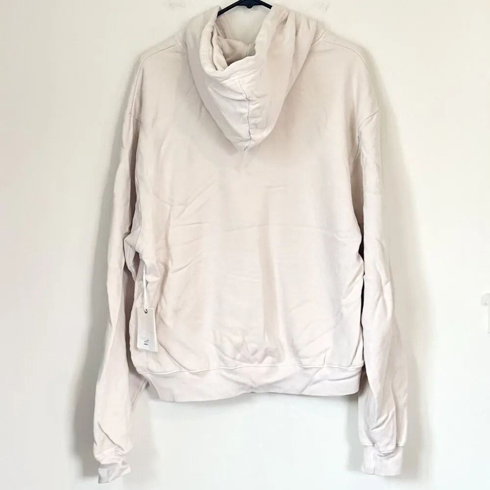 NWT Good American Off White Oversized Boyfriend Hoodie - Size 4 (XL) - Image 6