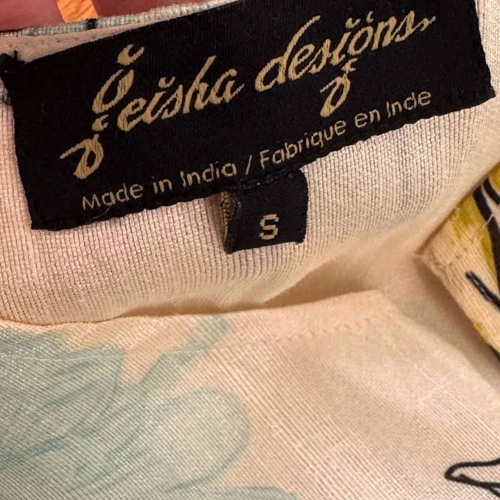 Anthropologie Geisha Designs Sigrid Blouse S - Image 6