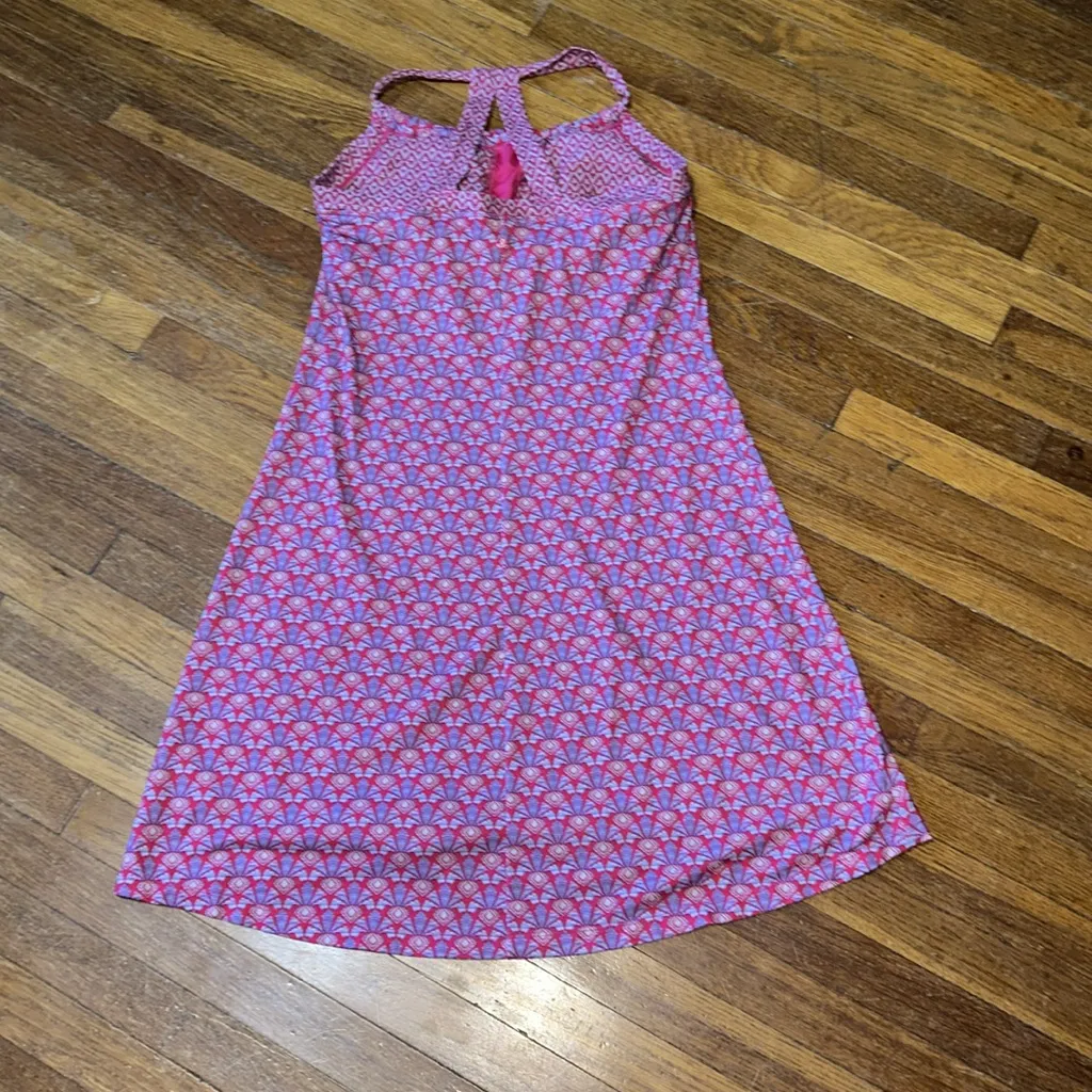 Prana Women’s Patterned Sundress, Built in Bra, Medium - Image 3