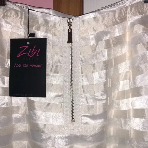 Zibi London White Organza Skirt - Image 6