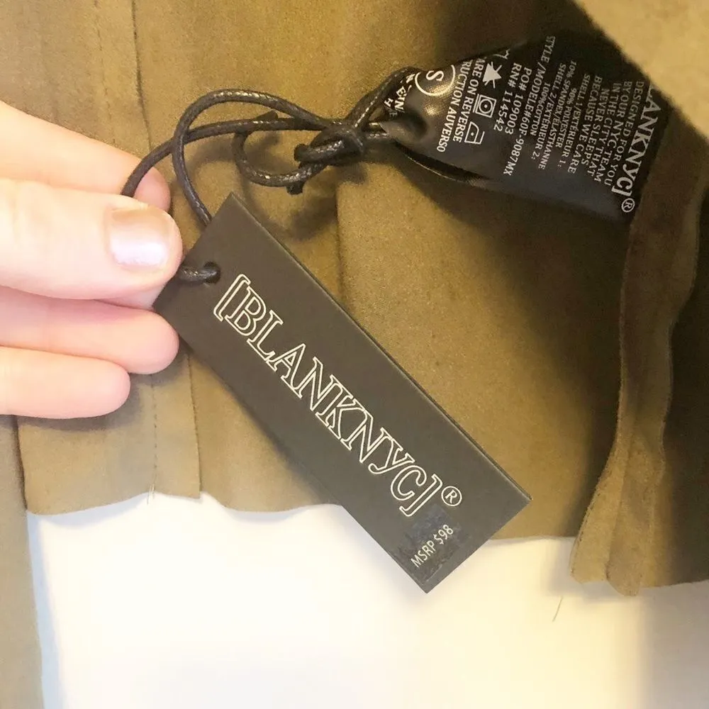 Blank NYC Cloud Nine Drape Front Jacket - Image 6