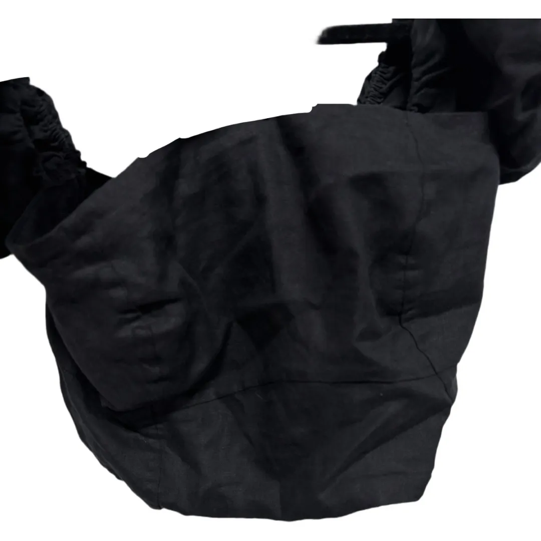 Loft Beach Cropped Linen Ruffle Sleeve Tank Top Size XL NWOT Feminine Whimsical - Image 4