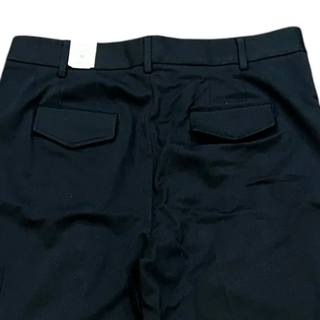 J. McLaughlin Newman Dress Pants‎ Wide Leg Black 12 Work Office Professional - Image 4