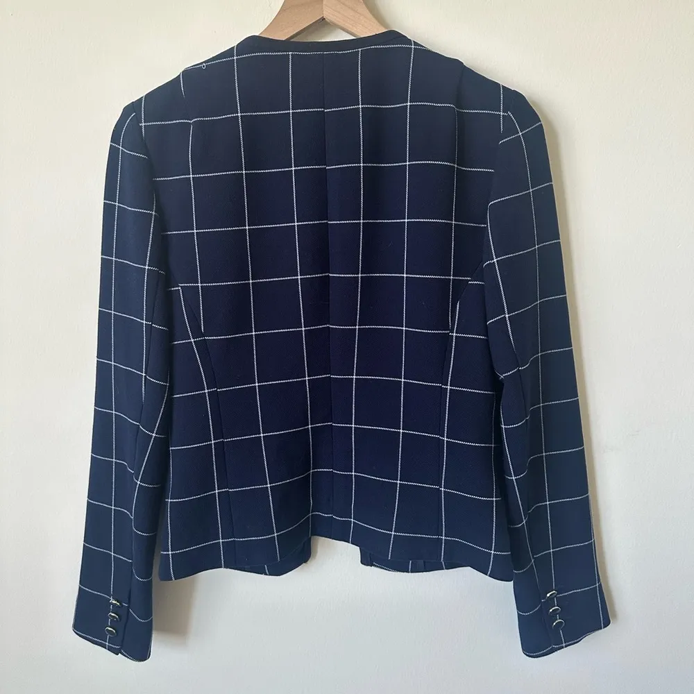 Trina Turk Blue JARRED Jacket, 4 - Image 2