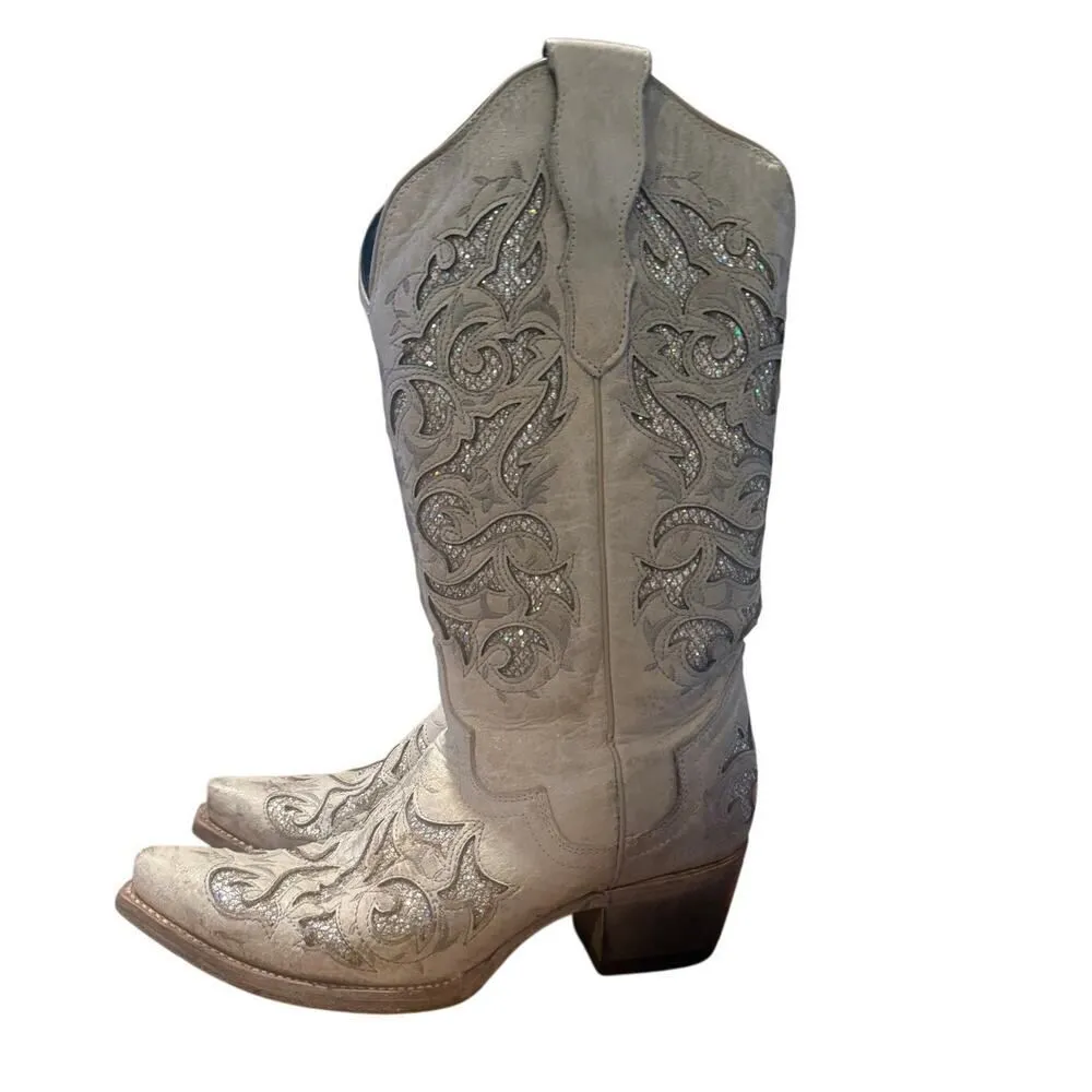 J.B. Dillon Reserve Boots Women’s Sz. 7 White - Image 2