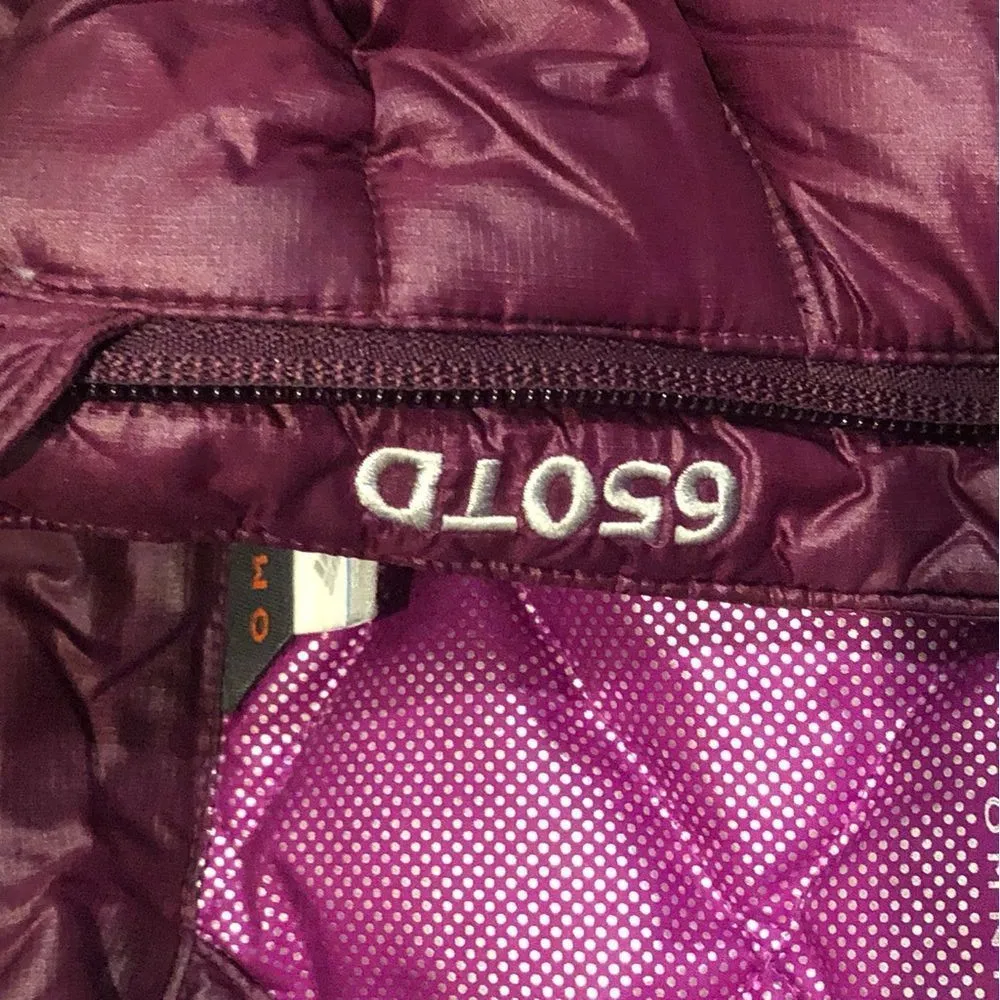 COLUMBIA Women’s Raspberry OmniHeat Quilted Down Jacket MED - Image 14