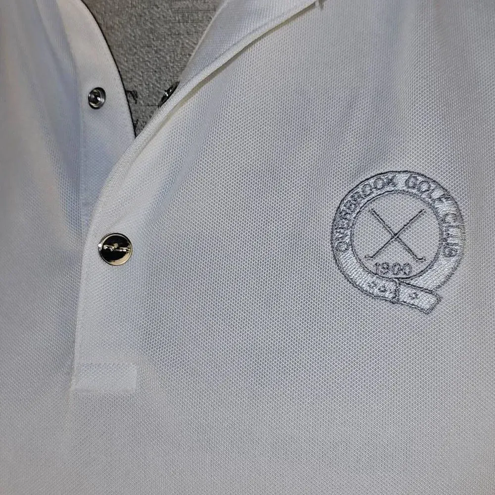 RLX Ralph Lauren Womens White Classic Fit Wicking‎ Sleeveless Polo Shirt Medium - Image 3