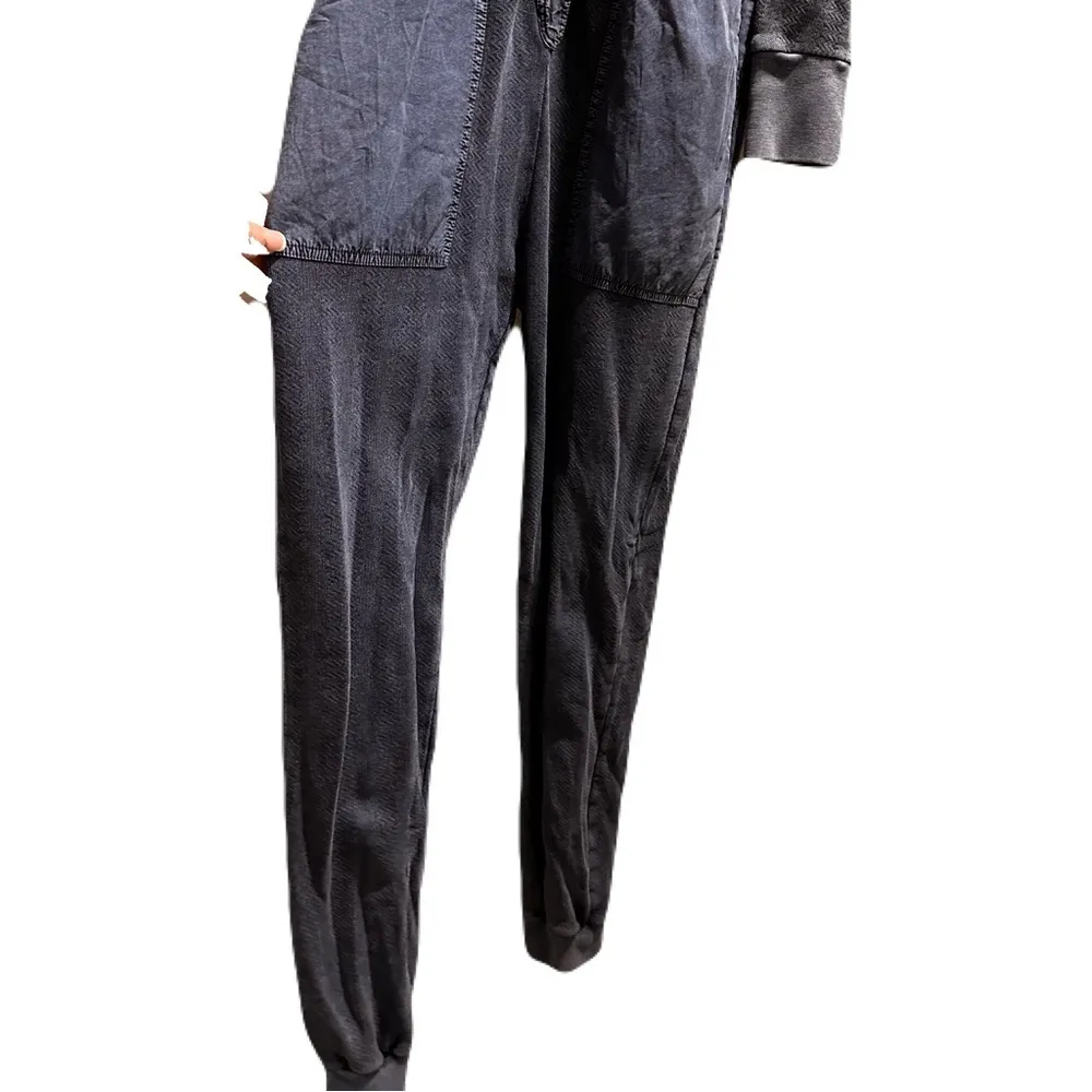 $445 ULLA JOHNSON Sadie Puff-Sleeve Jumpsuit | Indigo Acid‎ | FR 34 US 2 - Image 8