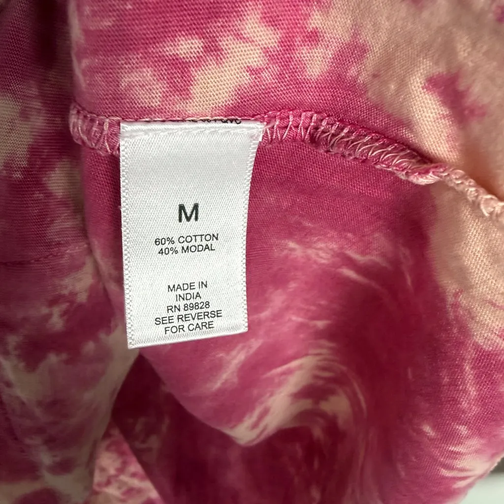 NWT LOGO by Lori Goldstein Marble Dye Cotton Modal Cardigan Size Medium M NEW - Image 6