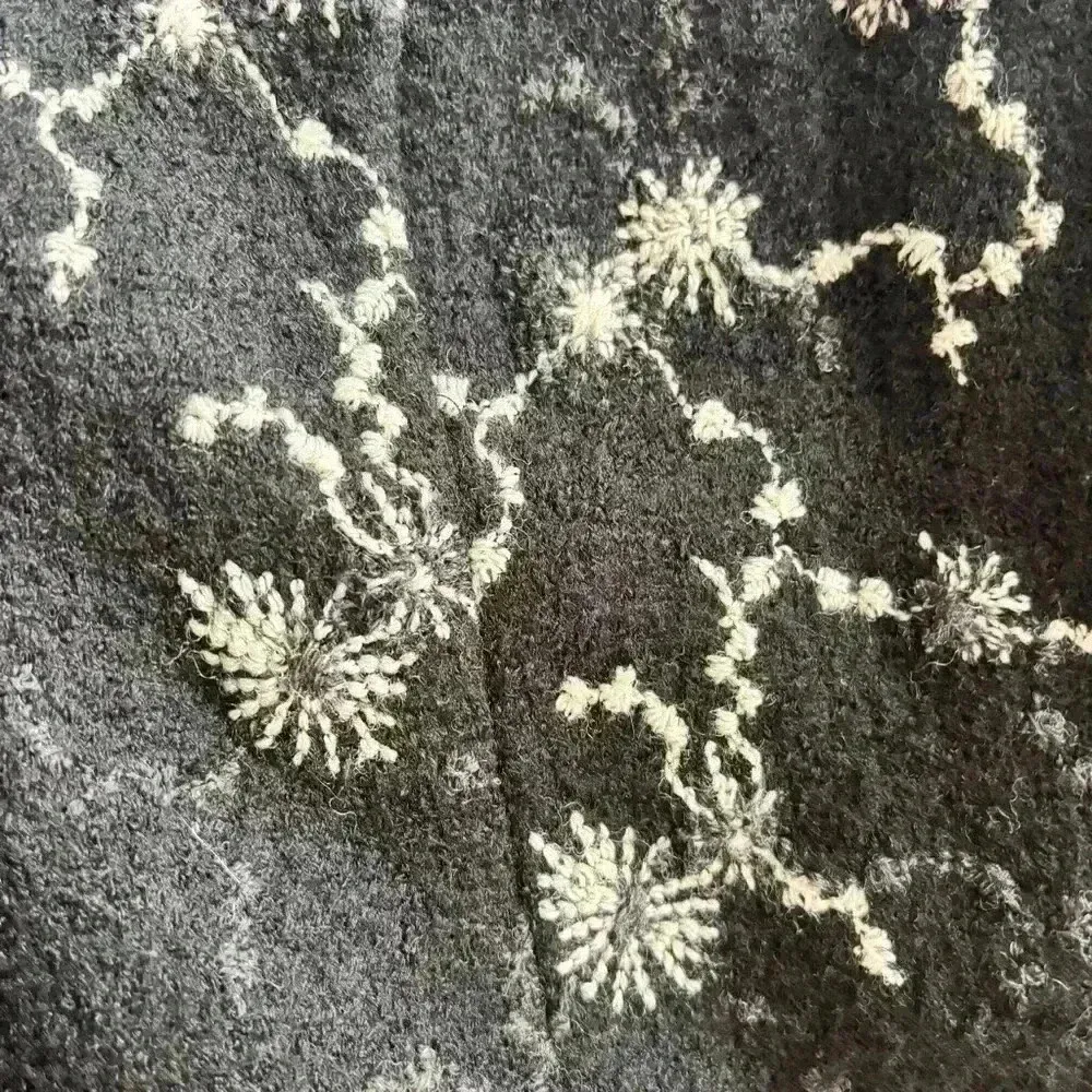 SpiritHouse 100% Wool Made in LA USA Black White Pattern Blazer Size Medium - Image 12